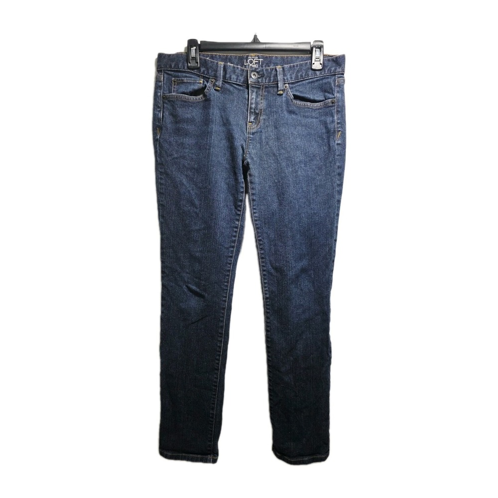 Ann Taylor Loft Womens Jeans Pants Denim Skinny Low-Rise Size 28